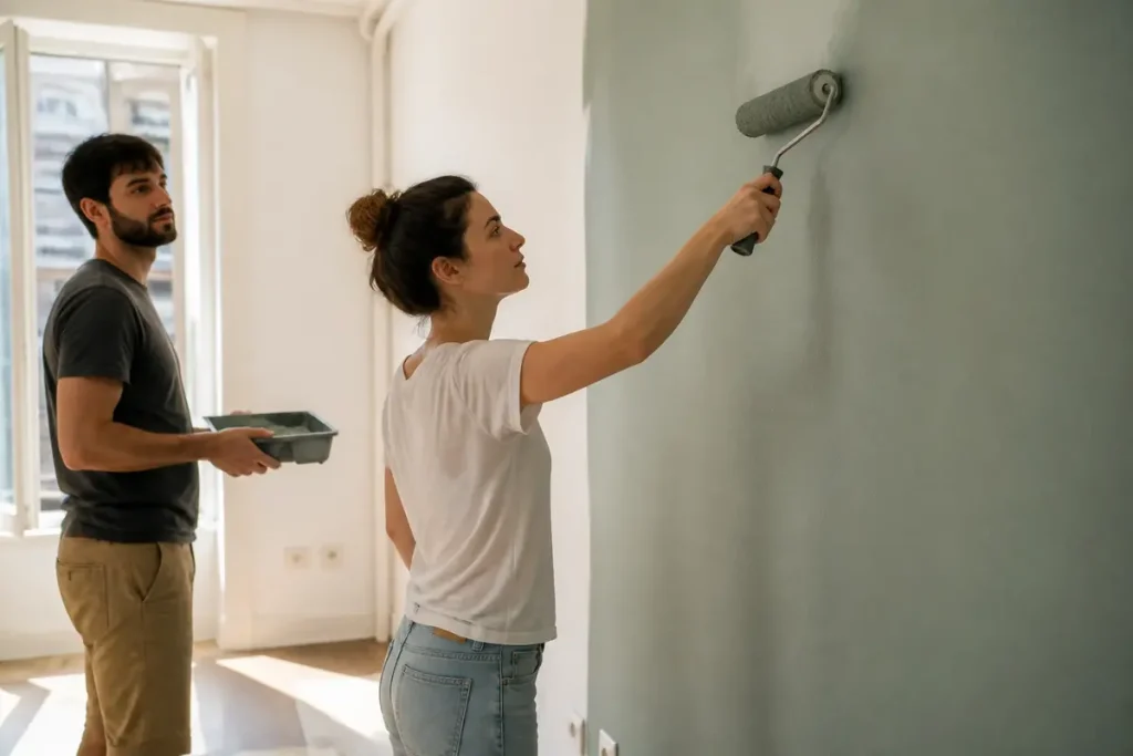 Durée de vie peinture appartement location : qui paie vraiment ?